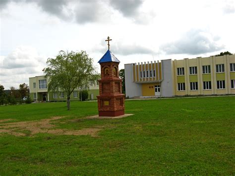 A Memorial Sign In Honor Of The Th Anniversary Of Novogrudok Eparchy