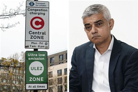 Sadiq Khan And Tfl Owed £143million In Congestion Charge Fines From