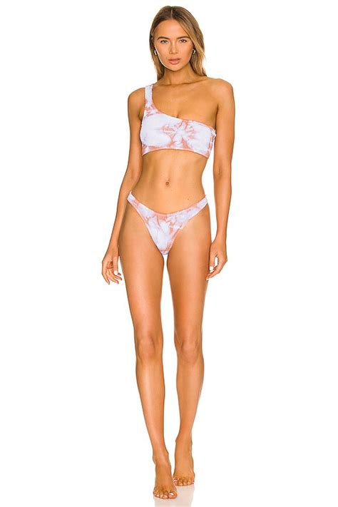 Bond Eye Samira And Sinner Bikini Set In Carob Cream Revolve