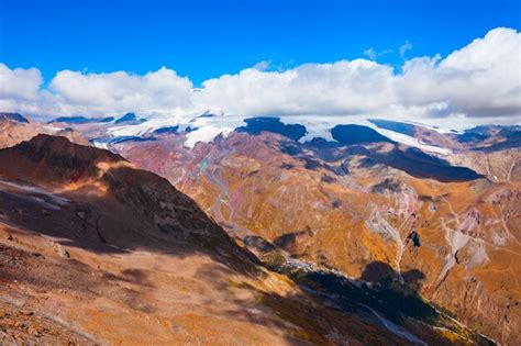 Premium Photo | Mountains in mount elbrus region russia