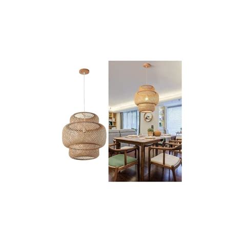 Buy DANGGEOI Hand Woven Bamboo Pendant Light Rattan Handwoven Pendant