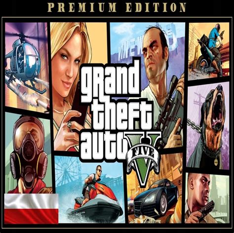 GRAND THEFT AUTO V (GTA 5) PREMIUM KOD PL PC - Stan: nowy 54,99 zł ...