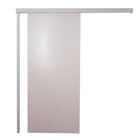 Porta Correr Branco Prime 70x210 C Kit Madeira Completa Vanin Portas