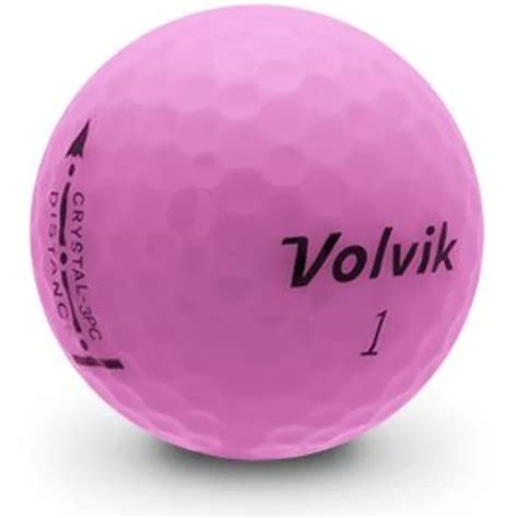 Volvik Crystal 3 Piece Golf Balls