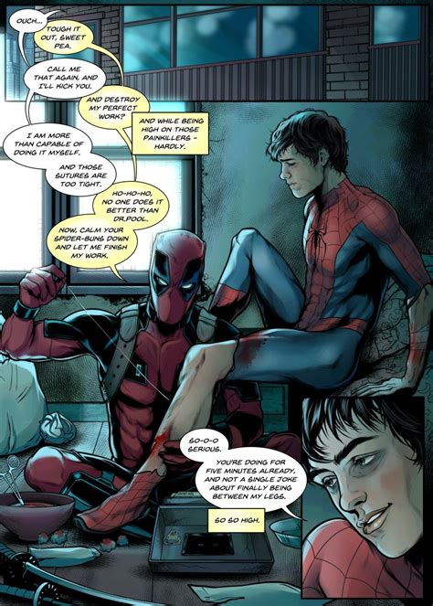 Spider Man And Deadpool In The Comics