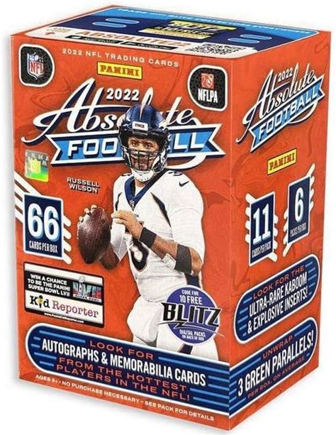 Amazon 2022 Panini Absolute NFL Football Blaster Box Look For