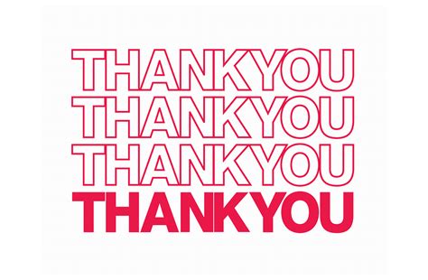 Thank You Bag Font Fonts Hut