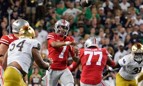 Ohio State Quarterback C J Stroud Declares For Nfl Draft