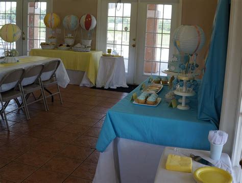 Hot Air Balloon Baby Shower Party Ideas Photo Of Catch My Party