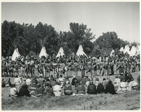 Ceremony, Crow Reservation, Montana, Indian Peoples Digital Image ...