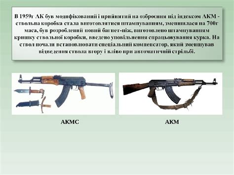 Презентация Стрілецька зброя Автомат Калашникова