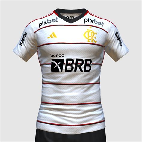 Flamengo Away Adidas Concept Fifa Kit Creator Showcase