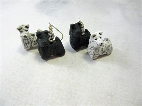 Scotty Dog Earrings Scottie Dog Lover T Scottish Terrier Earrings