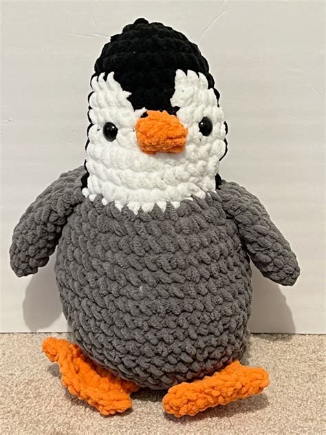 Crochet Chunky Penguin Crochet Penguin Penguin Gift Gift Etsy