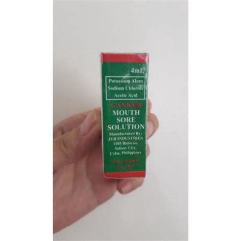 Canker Mouth Sore Solution 4ml DEBACTEROL LIKE Gamot Sa Singaw