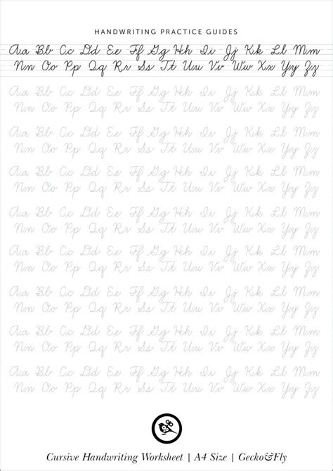 Alphabet Practice Sheets Printable – Letter Worksheets