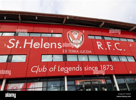 St helens rugby league club hi-res stock photography and images - Alamy