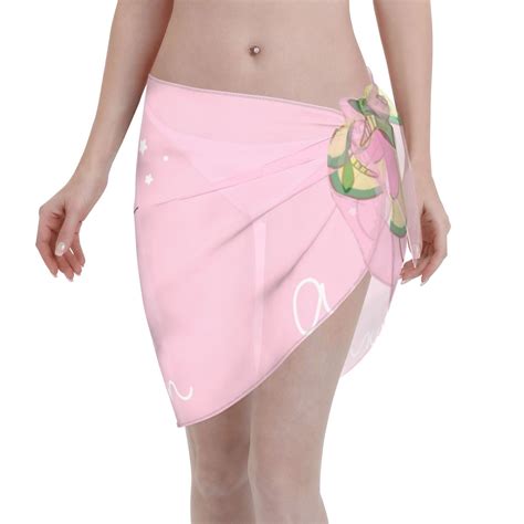 Coaee Cute Avocado Women S Short Sarongs Beach Wrap Sheer Bikini Wraps Chiffon Cover Ups For