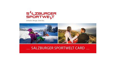 Salzburger Sportwelt Gästekarte SalzburgerLand