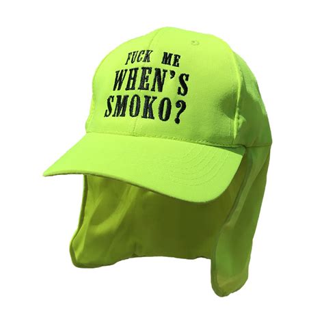 Hi Vis Whens Smoko Legionnaires Hat Uncle Reco