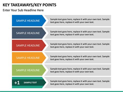 Key Takeaways PowerPoint Template | SketchBubble