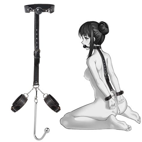 BDSM Anal Hook Fesseln Kit Sex Bondage SM Sexspielzeug Mit Bequemen Und Langlebigen Ballknebeln