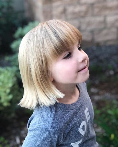 25 Little Girl Hairstyles With Bangs To Capture Your Heart