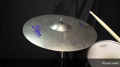 Used Zildjian A Platinum Medium Thin Crash Youtube