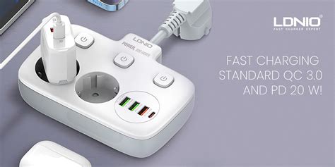 Ldnio SE2435 multiprise avec chargeur USB | Fdirect.eu - B2B seulement
