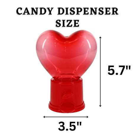 Personalized Candy Dispensers, Custom Candy Dispenser, Valentine's Day ...