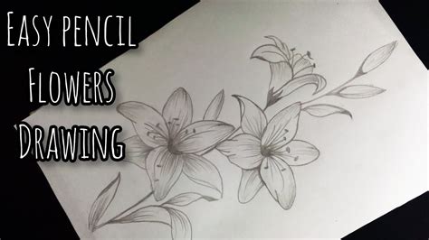 How To Draw Realistic Flowers With Pencil Step By | Best Flower Site