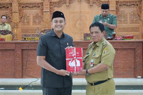 Wabup Yoga Hardaya Sampaika LKPJ Bupati Tahun 2022 Klaten