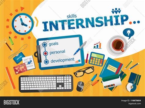 Internship Design Vector And Photo Free Trial Bigstock