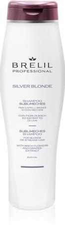 Brelil Professional Silver Blonde Sublimeches Shampoo Shampoing Neutralisant Les Reflets Jaunes