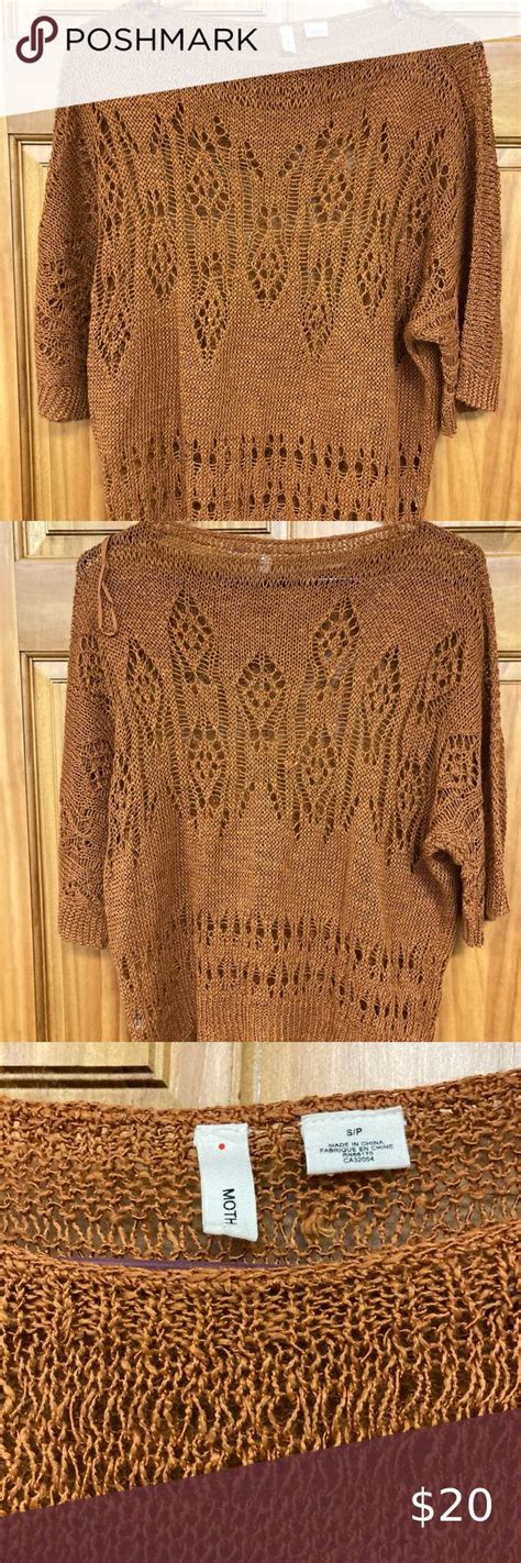 Nwot Anthropologie Moth Sweater Small Petite Moth Anthropologie