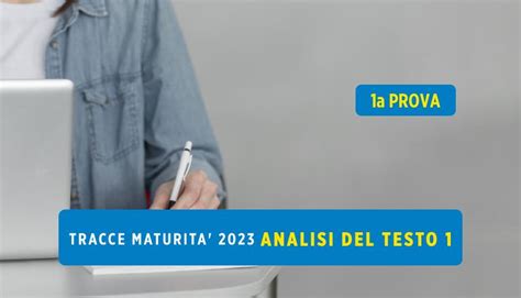 Maturità 2023 prima prova traccia analisi del testo 1 Salvatore