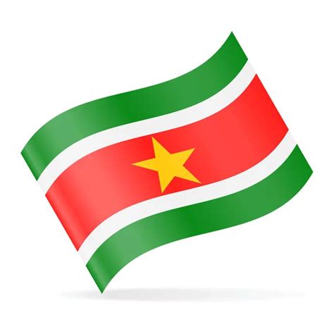 Pasaporte Surinam Surinam Bandera Vector Fondo Vector De Stock Por