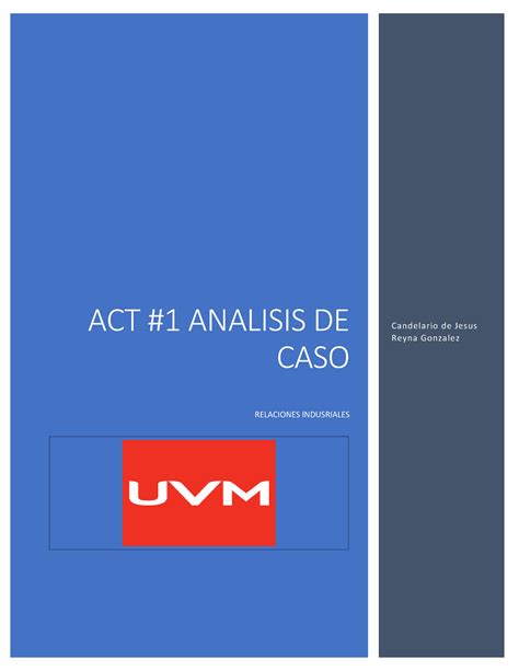 Act Analisis De Caso Cdjrg A Act Analisis De Caso Relaciones