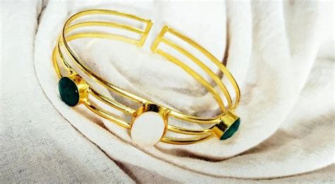 Golden Party Wear Brass Bangles Size Adjustable Box At Rs 200 Pair