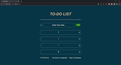 GitHub Fatihsemirgin To Do List ToDo List With React