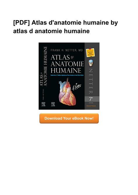 Pdf Book Atlas D Anatomie Humaine Atlas D Anatomie Humaine Pdf