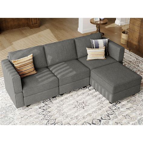 Latitude Run Modular Sectional Sofa With Storage Seat Convertible