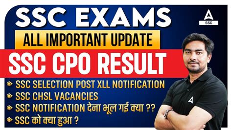 Ssc Exams All Important Update Ssc Cpo Result Ssc Selection Post Xll By