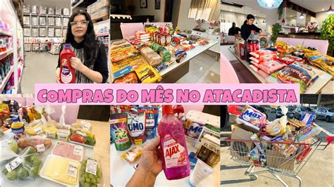 COMPRAS DO MÊS NO ASSAÍ ATACADISTA VLOG NO MERCADO VALORES