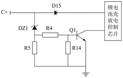 锂电池充电时关断放电输出的控制电路的制作方法