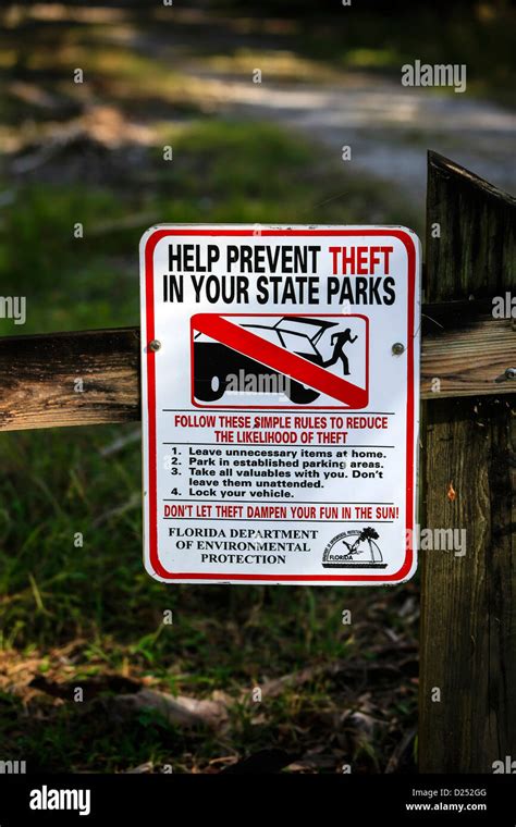 Prevent Theft Sign Hi Res Stock Photography And Images Alamy