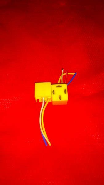 Jual Soket Relay Kuning Kaki 4 Include Kabel Murni Tembaga Universal Di