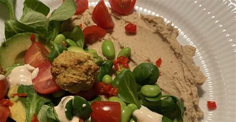 Falafel Med Salat Og Humus Choice