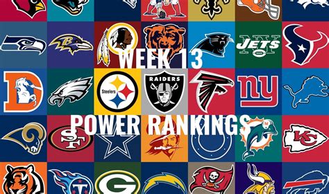 The Prompt NFL Power Rankings: Week 13 - What Goes Around - The Prompt Magazine