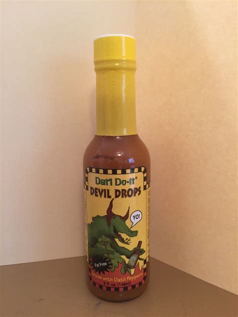 DATL DO IT DATL PEPPER DEVEL DROPS HOT SAUCE Oz Scorched Lizard Sauces